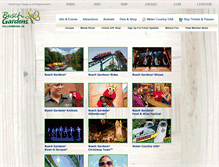 Tablet Screenshot of buschgardensnews.com